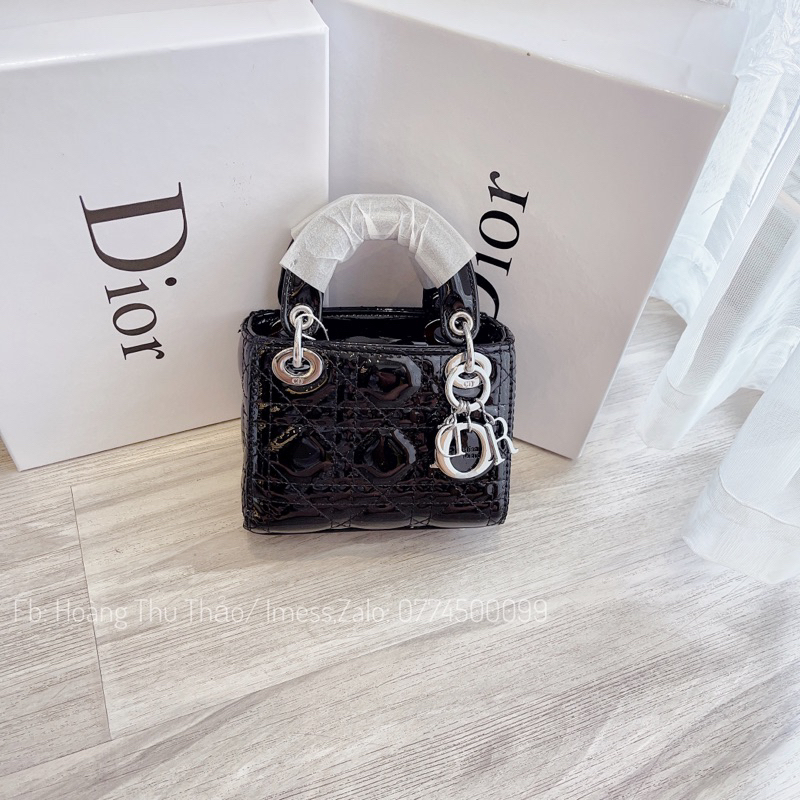 Túi DDD mini hàng lót đỏ sz14