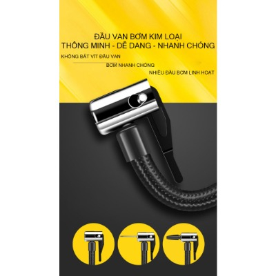 Bơm Lốp Ô tô Hyundai Chính Hãng Có Màn Hình Cảm Ứng, Có Đèn Pin, Nguồn Tẩu Giá Rẻ Iviecars