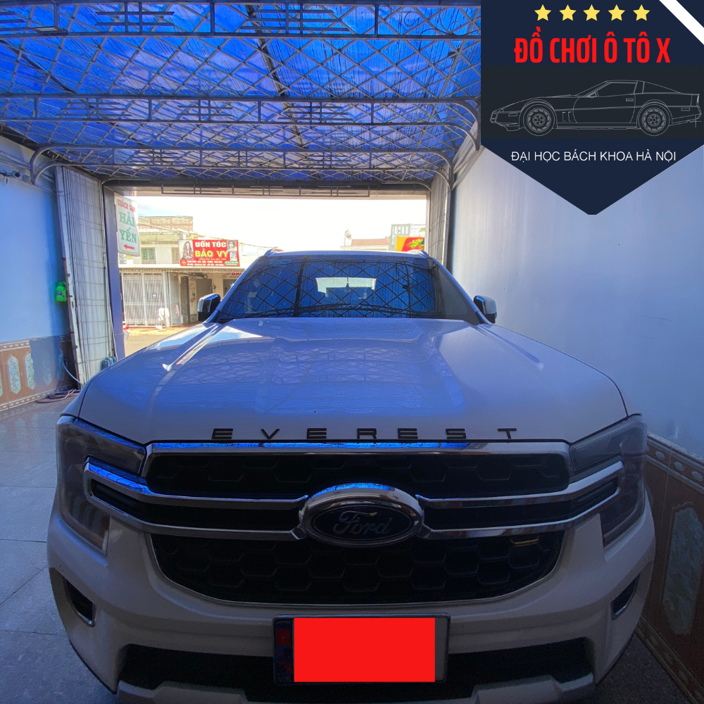 Chữ EVEREST phong cách porsche Hàng Cao Cấp