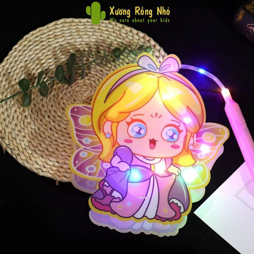 Đèn trung thu có nhạc và đèn cho bé - Đèn lồng hình thú dễ thương, dùng pin AA tiện lợi