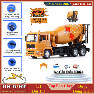 Xe trộn bê tông điều khiển từ xa, Cấu tạo hợp kim - Pin sạc - Đa chức năng