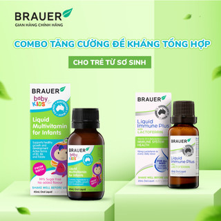 Combo tăng cường đề kháng tổng hợp cho trẻ sơ sinh
