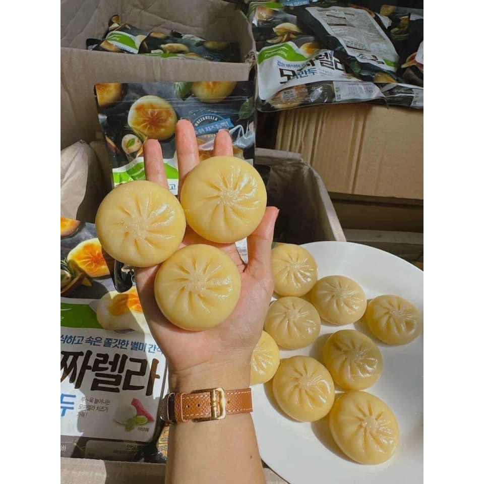 Bánh nếp Hotteok nhân phô mai Mozzarella Pulmuone, phô mai thơm ngon, béo ngậy