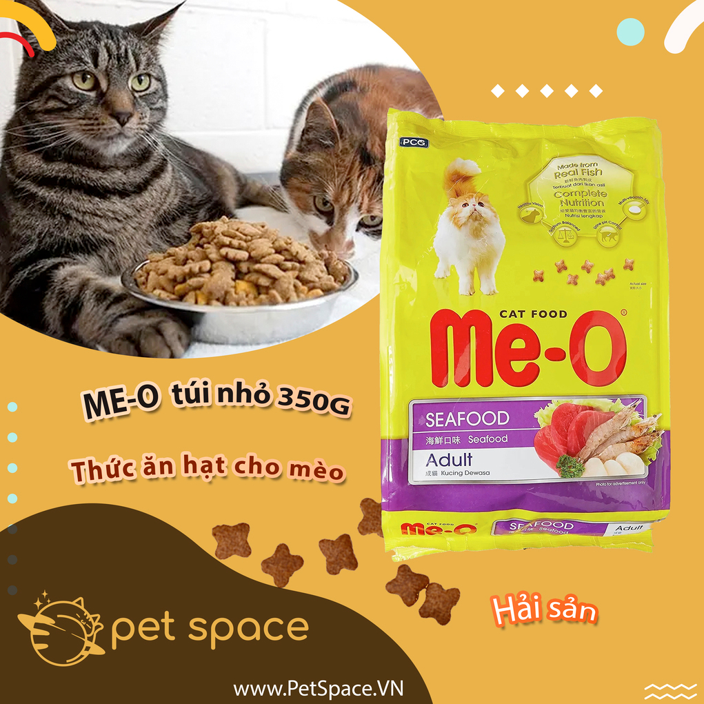 Thức ăn cho mèo trưởng thành Me-O túi 350g