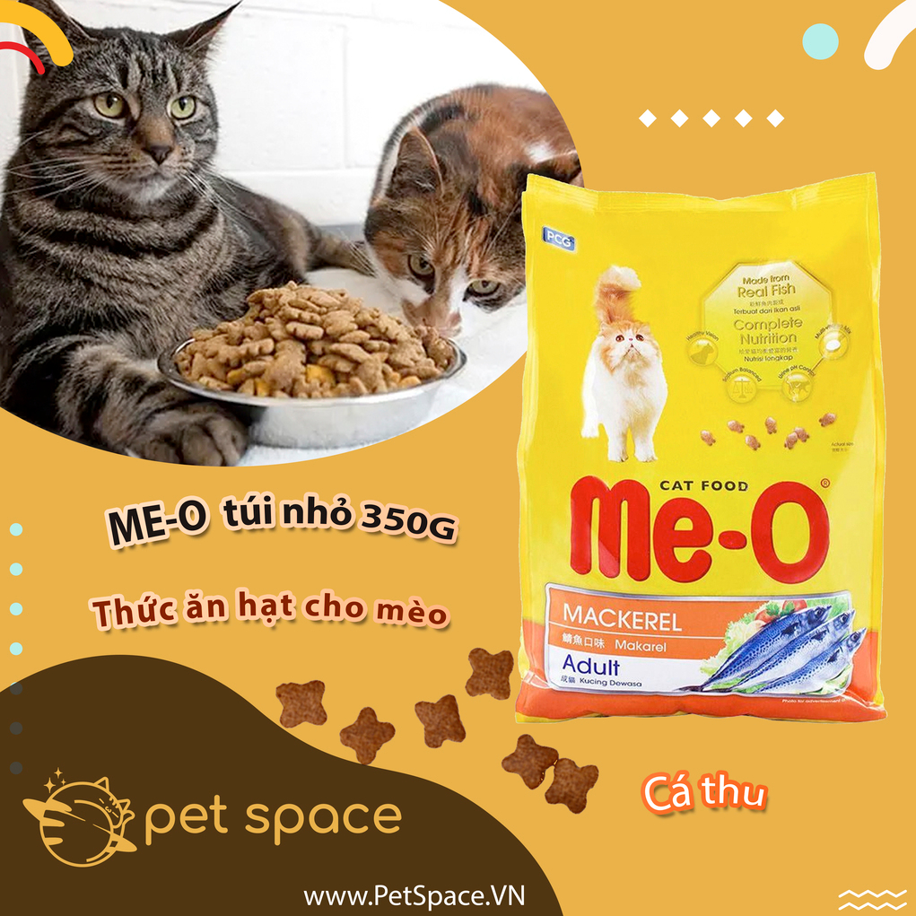 Thức ăn cho mèo trưởng thành Me-O túi 350g