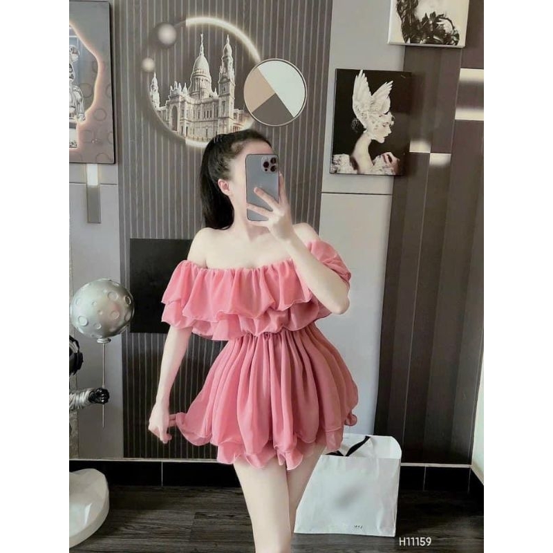 Jump ống phối bèo bo thun. alohashop91