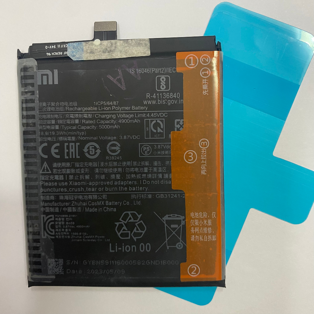 Pin zin Xiaomi Redmi K30 Pro / Poco F2 Pro  4900mAh loại AA kèm siu