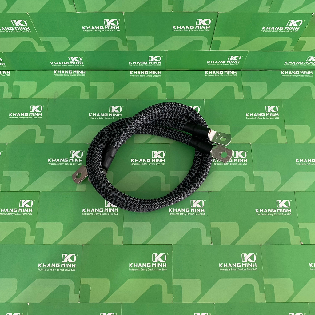 Dây đồng M25 M35 M50 có bấm Cos dùng cho máy hàn cell pin, máy hàn điểm