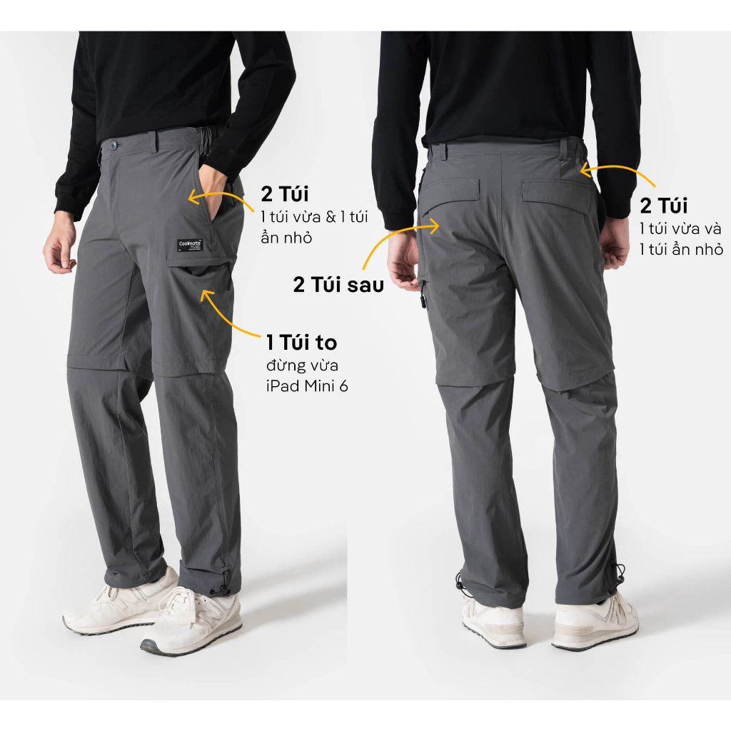 Quần dài UT Pants Thoáng Khí Độ bền cao - Thuơng hiệu Coolmate