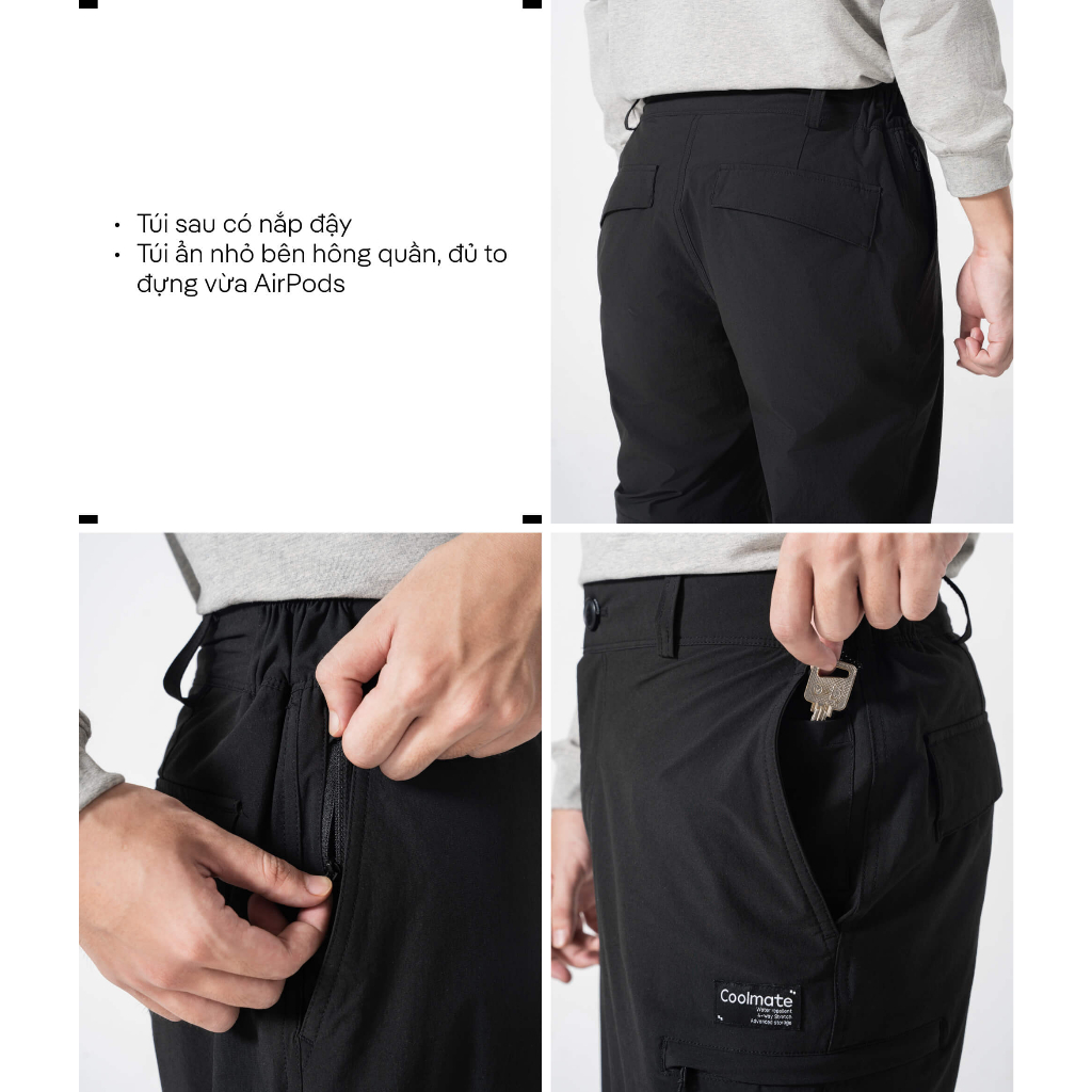 Quần dài UT Pants Thoáng Khí Độ bền cao - Thuơng hiệu Coolmate