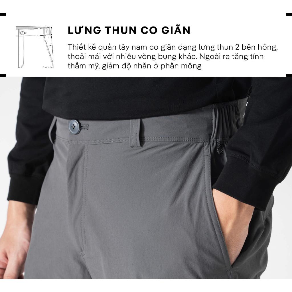 Quần dài UT Pants Thoáng Khí Độ bền cao - Thuơng hiệu Coolmate