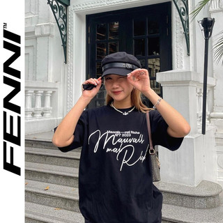 FENNI® Áo thun nữ Mauvais  , áo phông basic hiện đại chất cotton dày dặn