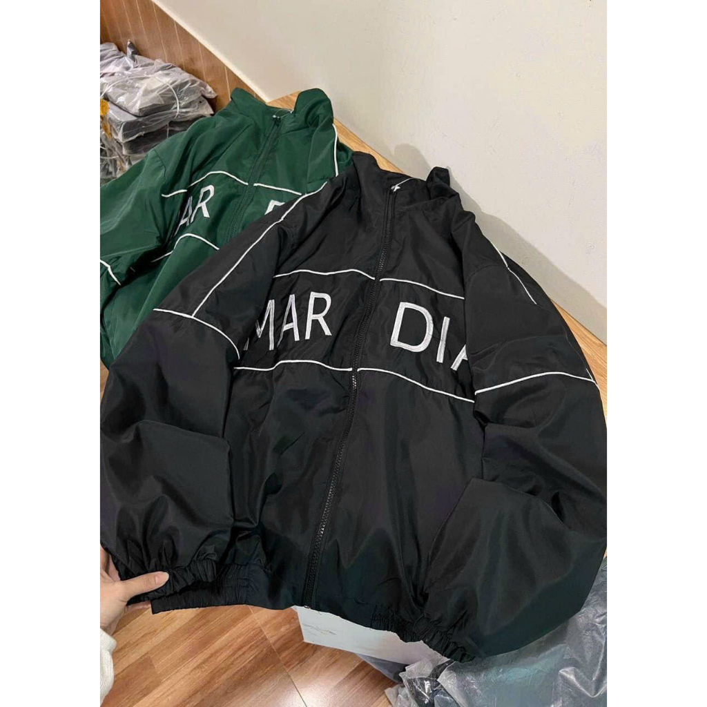 ÁO khoác dù nam nữ MARDIA 2 lớp form rộng logo in | BigBuy360 - bigbuy360.vn
