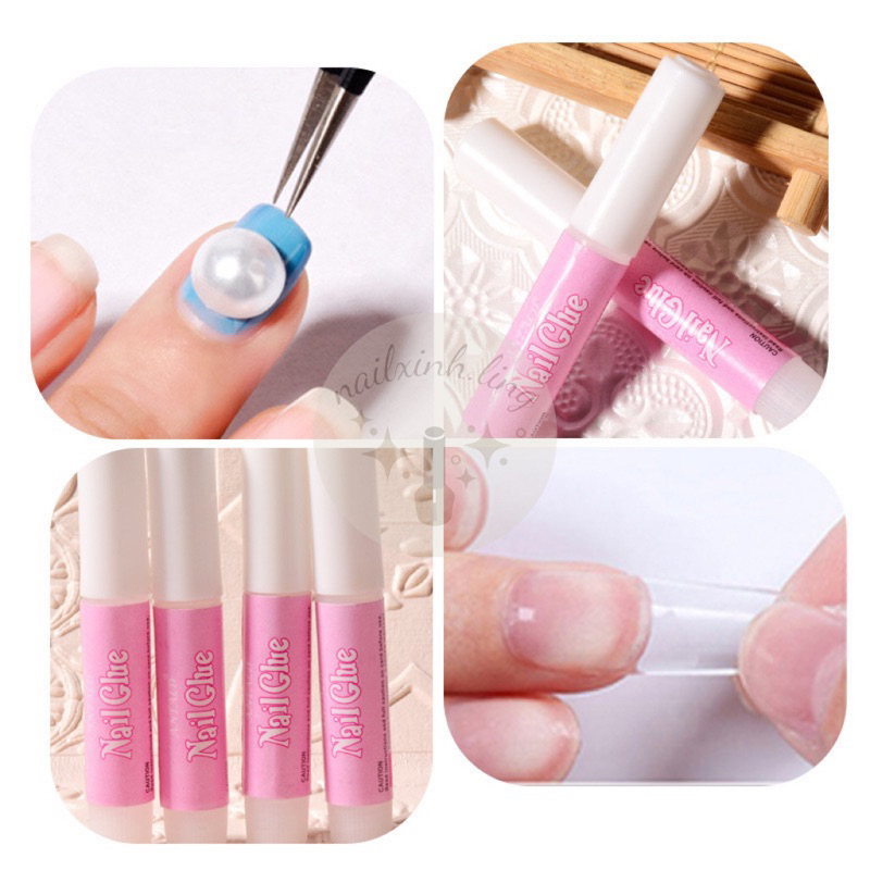 Keo Mini Dán Móng Nail Box Nhỏ Gọn Tiện Dụng 2g