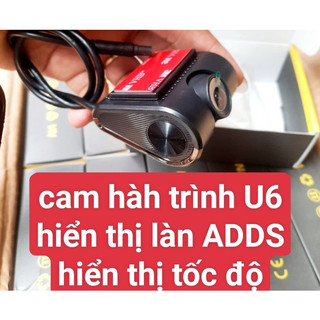 Camera Hành Trình USB Cho Android ô tô xe hơi - Camera U6 New 2023 tích hợp ADAS G-Sensor FHD