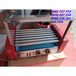 Thanh lý máy nướng xúc xích 7 thanh bị nứt 1 ít ở kính