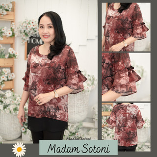 Madam Sotoni - Thời trang trung niên - Áo kiểu nữ trung niên - N3D01