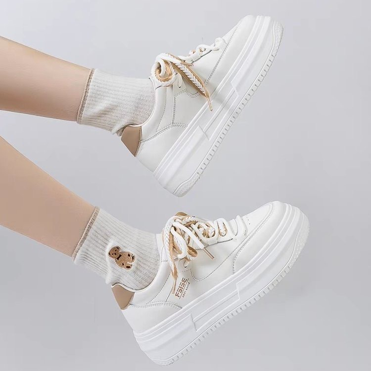 Giày nữ thể thao Beier dây tết hot trend 2023 phong cách Hàn Quốc