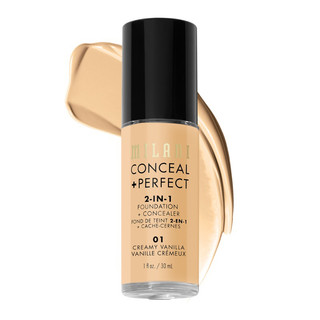 Kem nền che khuyết điểm hoàn hảo Milani conceal + Perfect 2 in 1 foudation 30ml