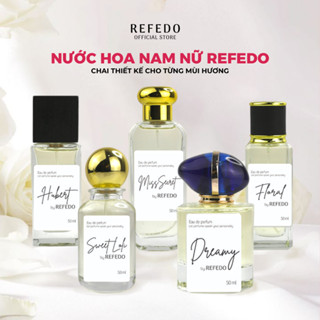 Nước Hoa Nữ REFEDO CHAI THIẾT KẾ 30ML 50ML, Tinh dầu thơm nước hoa cho nữ thơm lưu hương lâu ngọt nhẹ nhàng quyến rũ