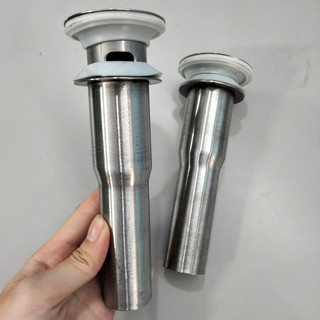 Xi phông xả Lavabo Inox Đồng, Xi phông thoát nước chậu rửa mặt