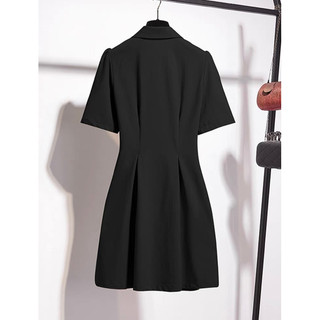 Đầm vest nút kem 2 màu (kèm hình thật)
