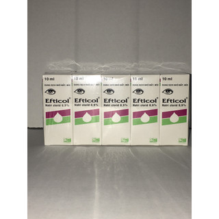 (CAM KẾT CHÍNH HÃNG)Dung dịch nhỏ mắt mũi EFTICOL (1 lốc 10chai)