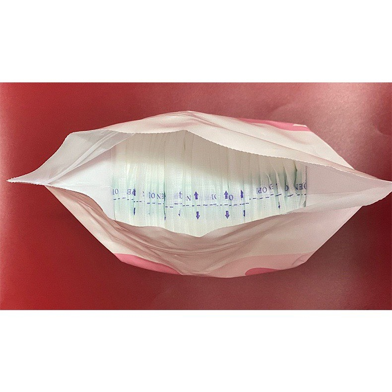 Miếng lót thấm sữa Vcoool dán siêu thấm đóng túi zip tiện lợi