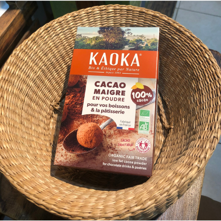 Bột cacao nguyên chất hữu cơ Kaoka Markal 250g