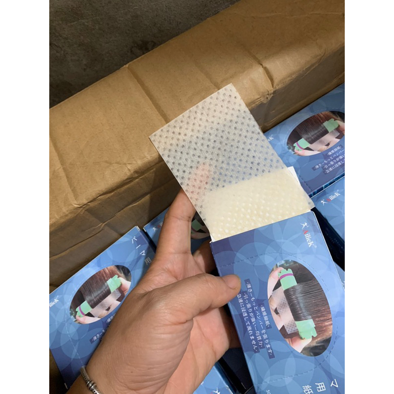 GIẤY UẤN NÓNG - UẤN LẠNH HỘP 500 tờ