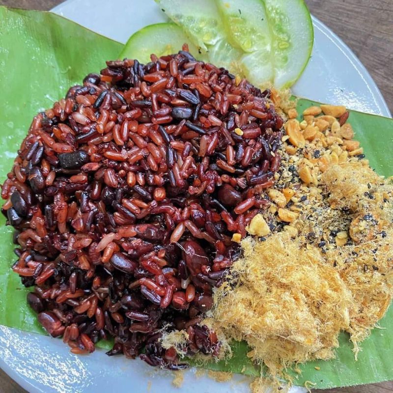 Gạo lứt huyết rồng hữu cơ siêu sạch loại 1kg