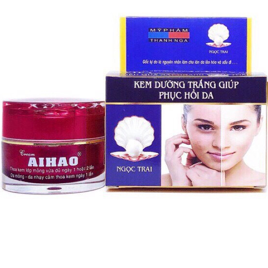 Kem dưỡng trắng giúp phục hồi da AiHao 10 VIP