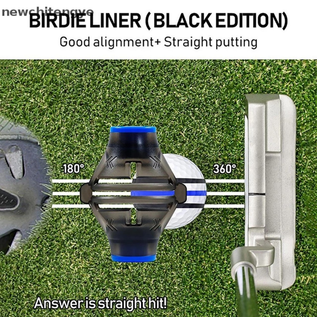 Bộ kẻ line golf 360 độ 3 vạch kèm 3 bút màu