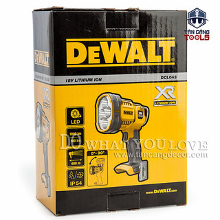 Đèn Pin Dùng Pin 20V Dewalt DCL043N ( Thân Máy )