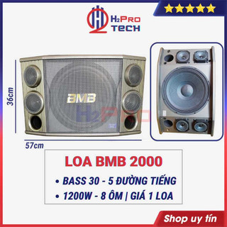Loa Karaoke Bmb Csd 2000C Bass 30 ( Giá 1 Quả ) 1200W - 5 Đường Tiếng, Loa Bmb 2000 Karaoke Gia Đình - H2Pro Tech