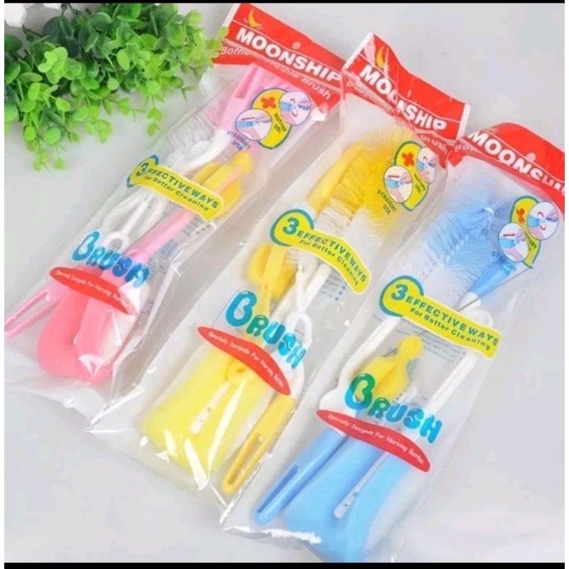 Cọ rửa bình 4 chi tiết
