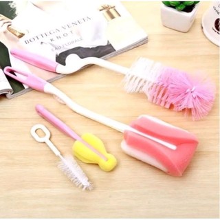 Cọ rửa bình 4 chi tiết