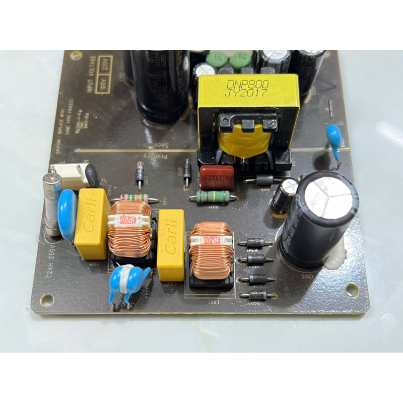 MẠCH NGUỒN 220V Điện ra : 5V 2A , +- 12V 0.3A , 18V 0,05A