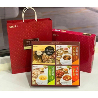 SN0116-Set 4 loại trà dinh dưỡng và ngũ cốc Damtuh Hàn Quốc