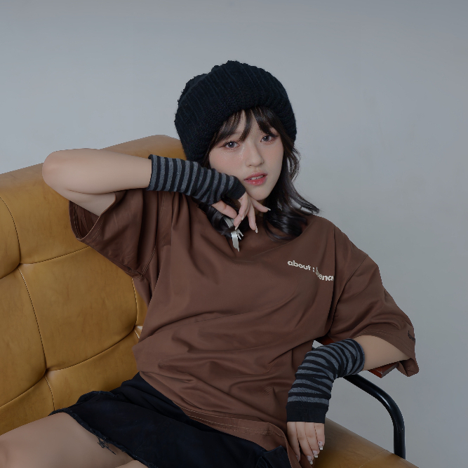 Áo thun local brand tay lỡ form oversize unisex cho nam nữ BUENAS - SWT68 / TIRAMISU