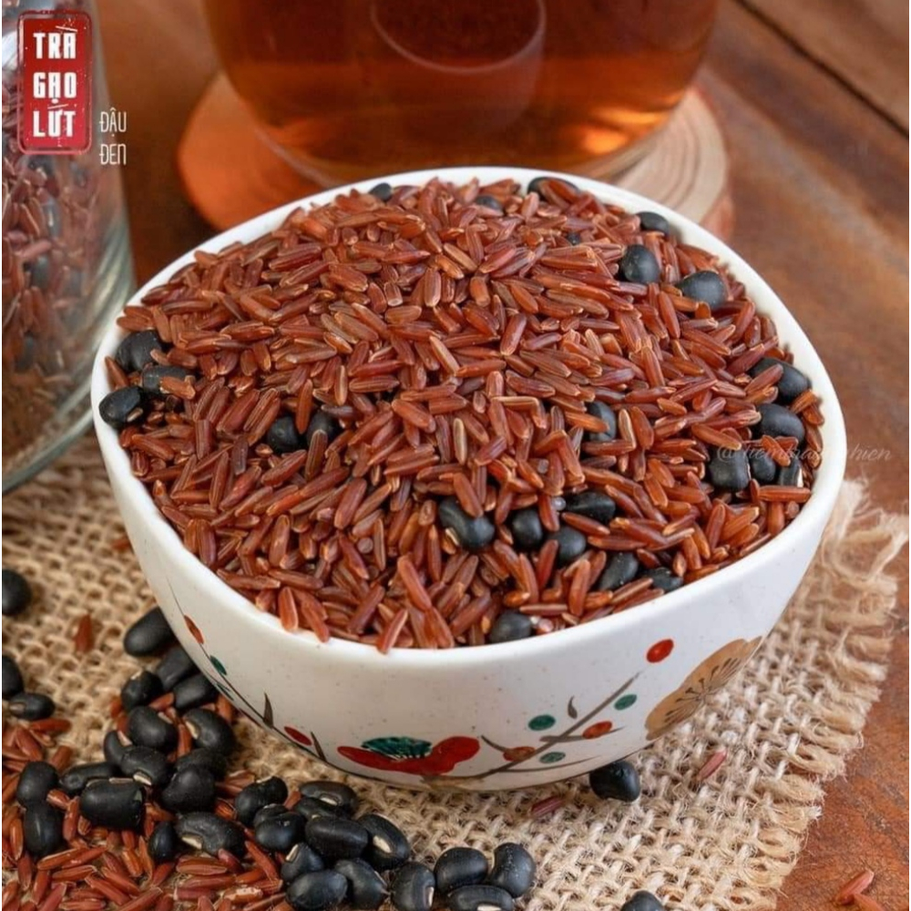 Gạo lứt huyết rồng hữu cơ siêu sạch loại 1kg