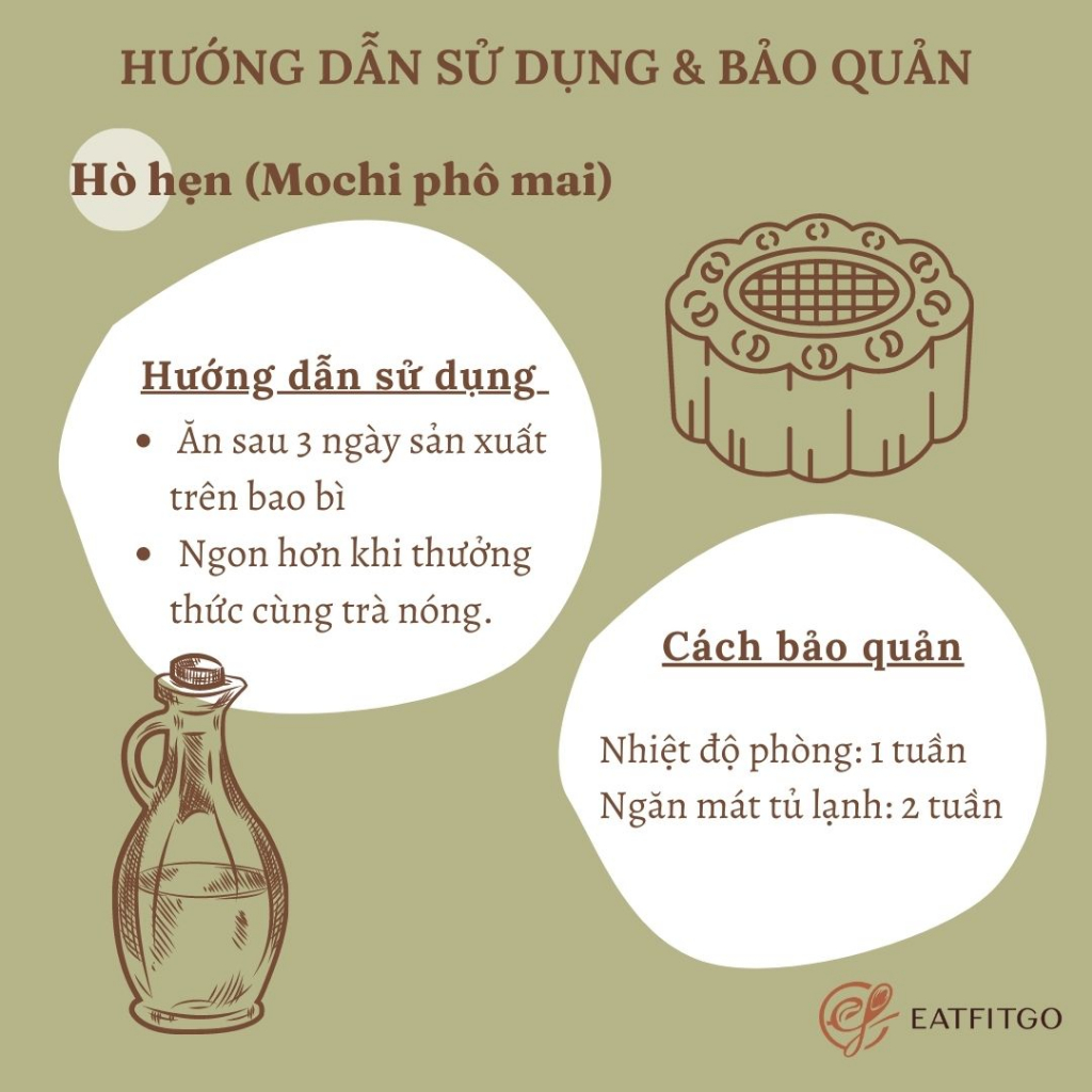 MOCHI PHÔ MAI - Bánh trung thu healthy