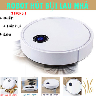 Robot hút bụi thông minh ,robot tự động lau nhà es330, tự động phát hiện khi gặp vật cản, pin trâu - lực hút mạnh