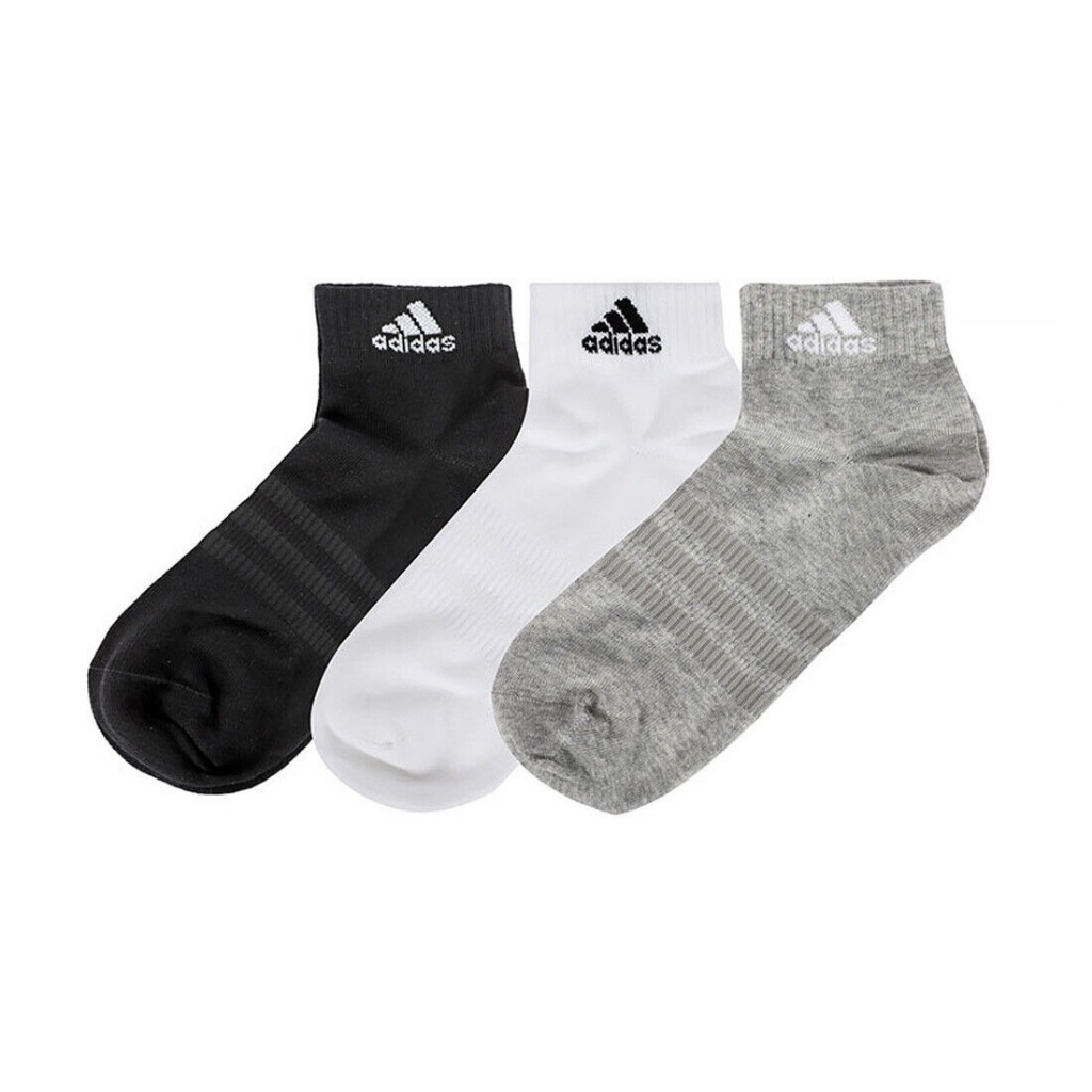 BỘ 3 ĐÔI TẤT Adidas CỔ NGẮN MỎNG NHẸ - IC1283