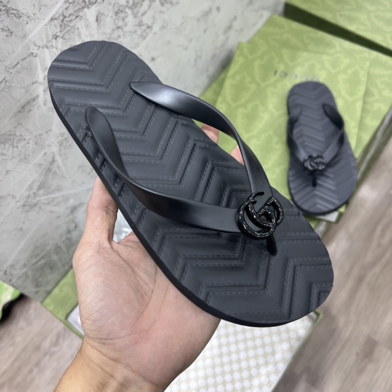 Dép Tông GC Nam Vân Nổi Cao Cấp - Dép Tông GC Đính Logo Siêu Đẹp