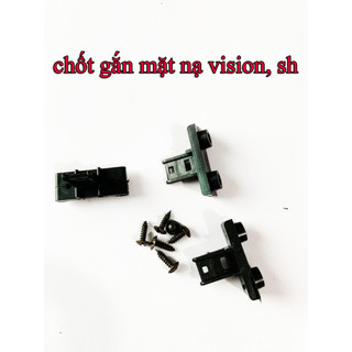 Bộ chốt nhựa gắn mặt nạ vision, sh, wave