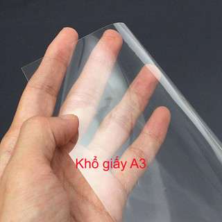 Giấy in chiếu bản giấy in lụa - giấy in chụp bản dạng trong suốt 1 mặt khổ A3 dùng được máy in laser và máy in phun