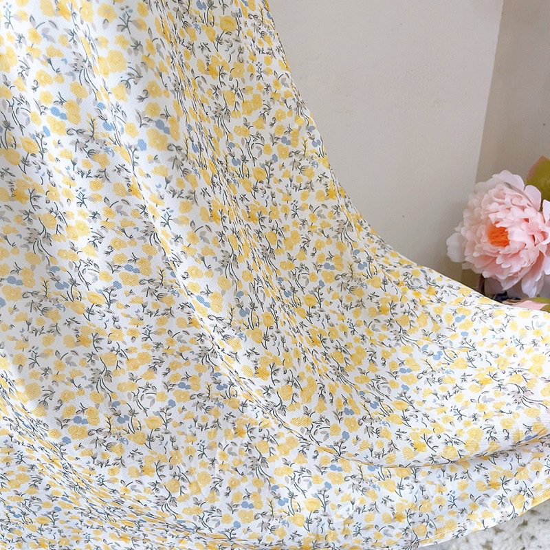 Đầm dây voan hoa nhí