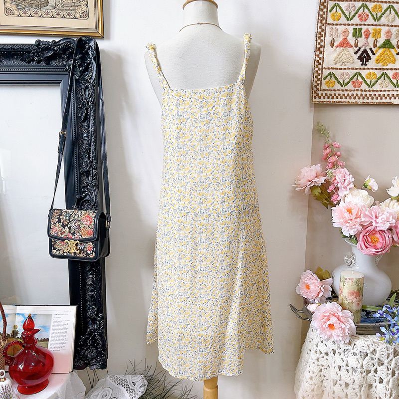 Đầm dây voan hoa nhí