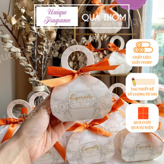  Hộp quà nhỏ - set 100 hộp giấy đựng quà tặng đáp lễ - tặng khách đám cưới quà tặng sinh nhật 